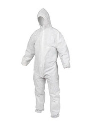 Palm Disposable PPE Kit for Men, P01800020, Clear, Medium