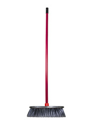 S+ Macio Broom with Handle, Red