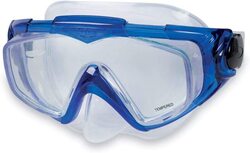 Intex 55981 Silicone Aqua Pro Swimming Pool Sports Masks, Medium, Blue