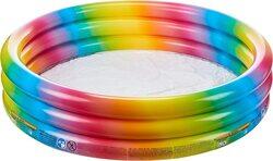 Intex Wild Geometry Three Ring Pool, 58439NP, Multicolour