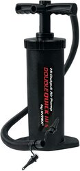 Intex Double Quick III S Hand Pump, 14.5 inch, Black