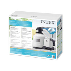 Intex Krystal Clear 2450 GPH Sand Filter Pump, Multicolour