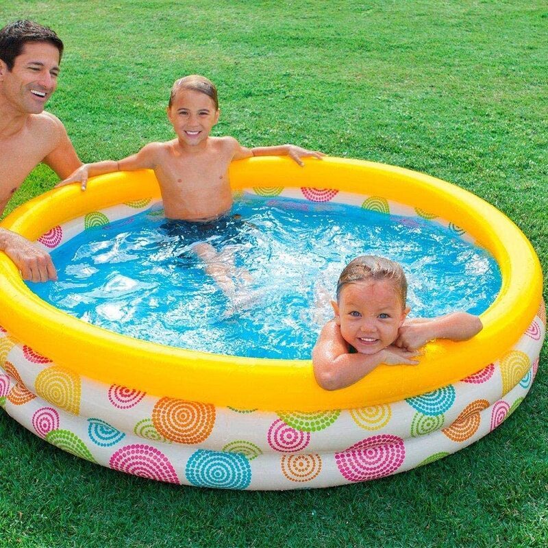 Intex Wild Geometry Pool, 58439, Multicolour