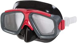 Intex 55975 Surf Rider Swim Mask, Black/Red
