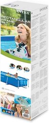 Intex Metal Frame Rectangular Pool, 28272, 3 x 2m, Blue