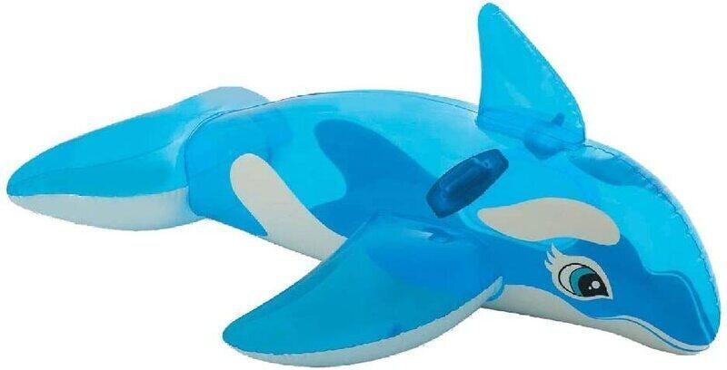 Intex Lil Whale Ride-On Floating Raft, 58523, Blue