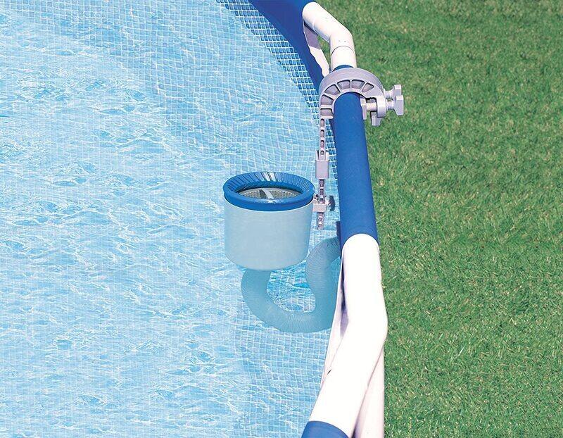 

Intex Deluxe Wall Mount Swimming Pool Surface Skimmer, Multicolour