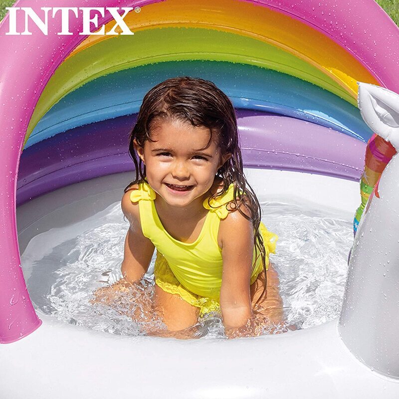Intex Unicorn Baby Pool, 57113NP, Multicolour