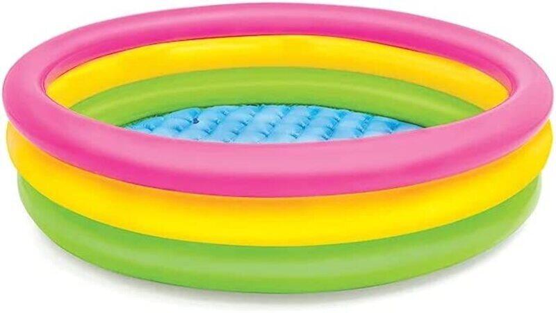 

Intex 3 Ring Swimming Pool, Medium, 57412NP(25), Multicolour