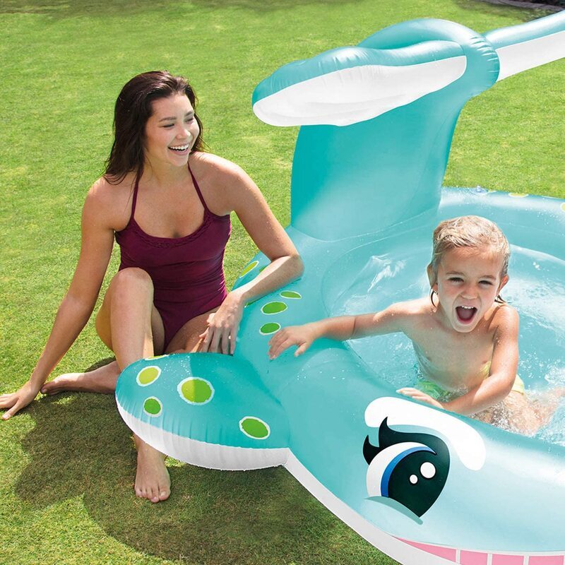 Intex Recreation Corp Pool Whale Spray, 57440EP E, Multicolour