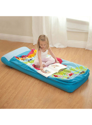 Intex Baby Inflatable Bed with Blanket and Manual Air Pump, Multicolour