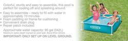 Intex Mini Frame Pool with Drain Plug, 57173, Blue