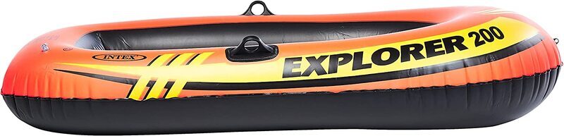 Intex Explorer 200 2-Person Inflatable Boat, 58330Ep, Orange