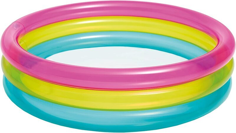 Intex Pool Baby Rainbow, 86 x 25cm, 57104, Multicolour