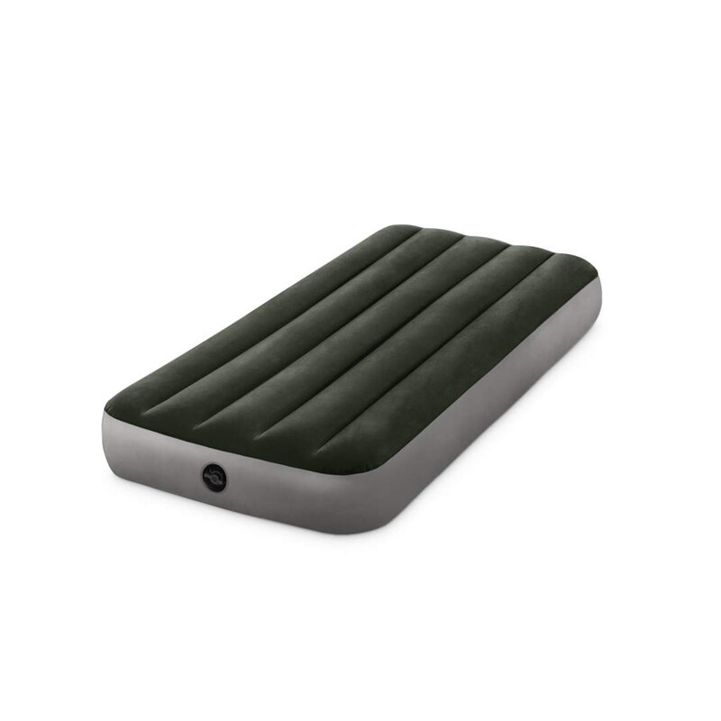 Intex Twin Dura Beam Airbed, Black/Grey