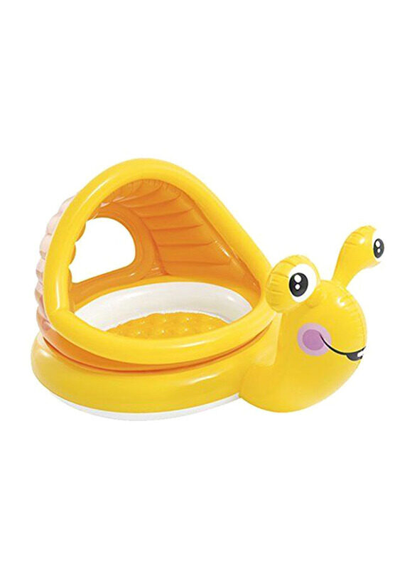 

Intex Lazy Snail Shade Baby Pool, Upto 3 Years, Yellow
