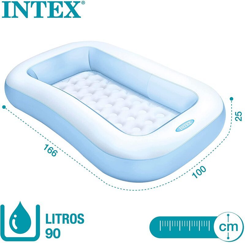 Intex Inflatable Pool, 57403, 166 x 100 x 28cm, Multicolour