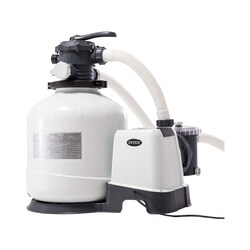 Intex Krystal Clear 2450 GPH Sand Filter Pump, Multicolour