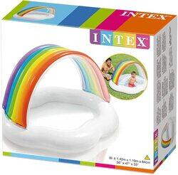 Intex Rainbow Cloud Baby Pool, One Size, White