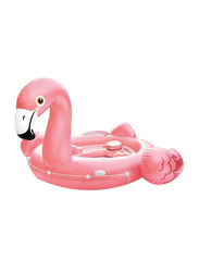 Intex Flamingo Party Island Inflatable Ride On Pool Floater, Pink