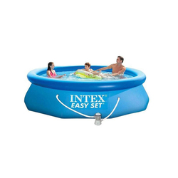 Intex Easy Set Inflatable Pool, 28122, Blue
