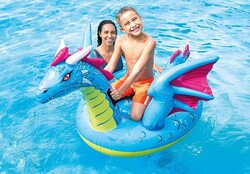 Intex Dragon Ride-On for Ages 3+, Multicolour