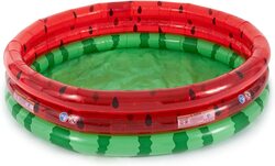 Intex Round Swimming and Wading Watermelon Pool for Ages 2+, 66-Inch, Red/Green