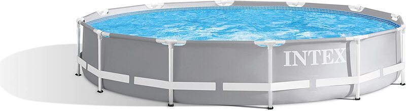 Intex Prism Frame Pool, 26710, 3.66m x 76cm, Grey