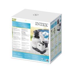 Intex Krystal Clear Sand Filter Pump, Multicolour