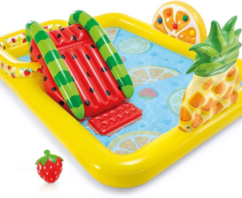 Intex Inflatable Fun N Fruity Play Centre, Multicolour