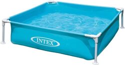 Intex Mini Frame Pool with Drain Plug, 57173, Blue