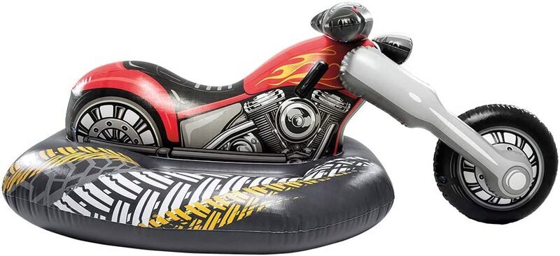 Intex Cruiser Motorbike Ride-On, Black/Grey