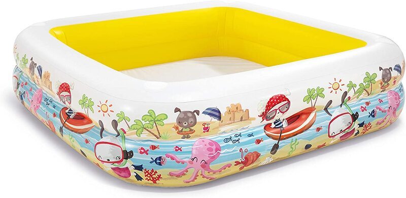 Intex Sun Shade Inflatable Pool, 57470EP, Multicolour