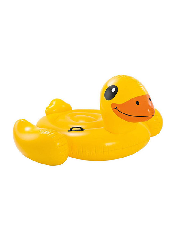 Intex Inflatable Duck Ride-On, Yellow