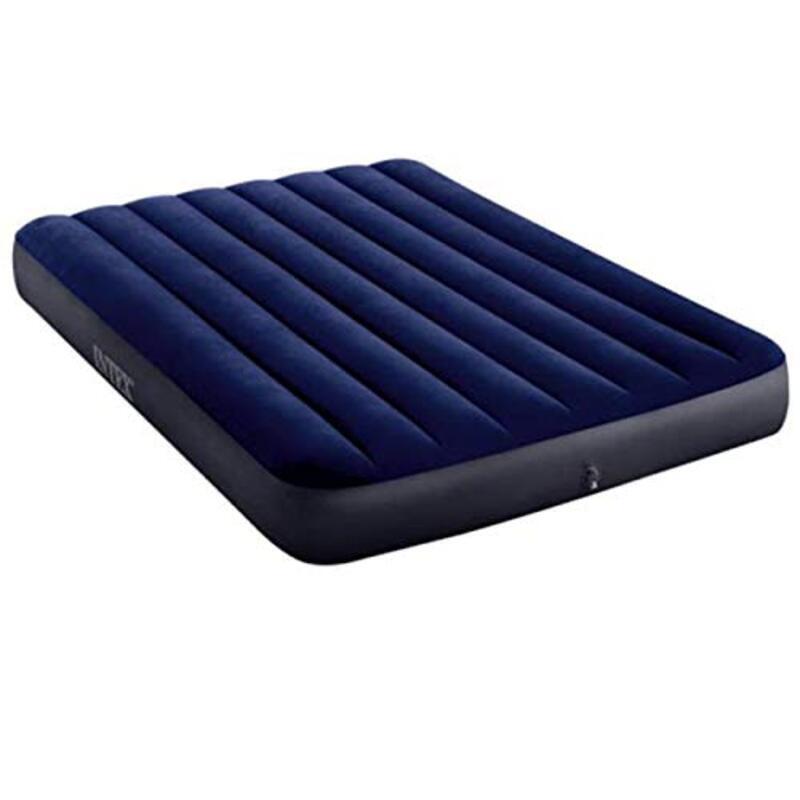 Intex Wave Beam Double Inflatable Airbed, Blue