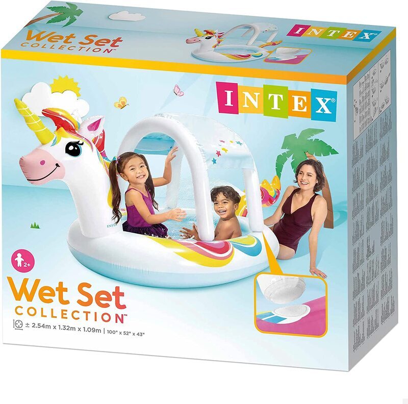 Intex Unicorn Spray Pool, 58435, White