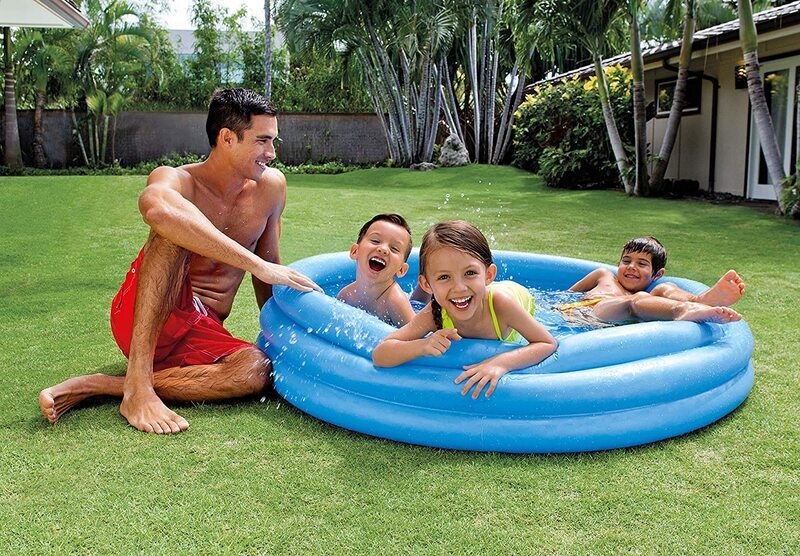 Intex Recreation Crystal Pool, 58426EP, Blue