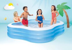 Intex Wave Swim Centre Pool, 57495, Blue/White