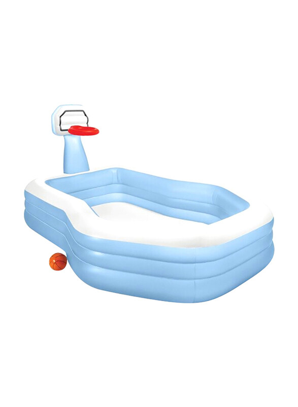 

Intex Swimming Centre Shooting Hoop Family Pool, 57183, Blue