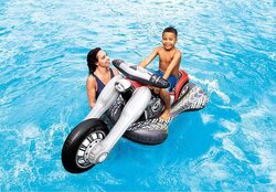 Intex Cruiser Motorcycle Ride-On Pool Toy For Ages 3+, Black