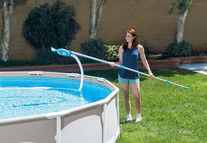 Intex Easy Set Pool with Filter Pump, 244, Blue