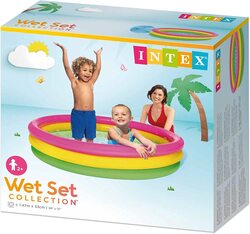 Intex Sunset Glow Baby Outdoor Toy Pool Structures, 57422, Multicolour