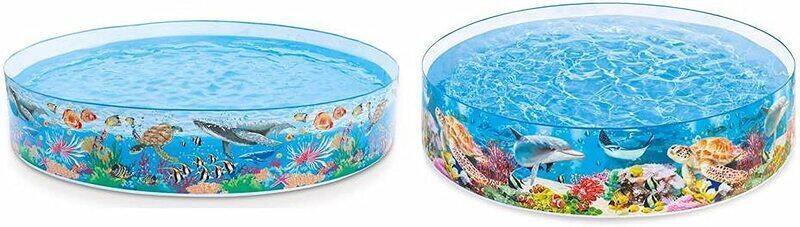 

Intex Coral Reef Snapset Paddling Pool, 8 Feet, Multicolour