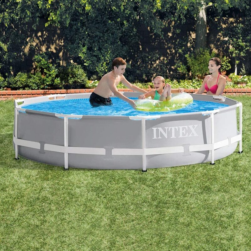 Intex Prism Frame Pool, 26700, 10 Ft x 30 Inch, Blue