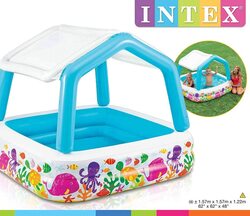 Intex Sun Shade Swin Water Pool, 57470, Multicolour