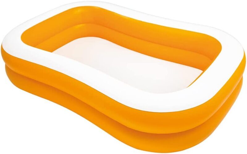 Intex Mandarin Swim Center Family Swimming Pool, Orange