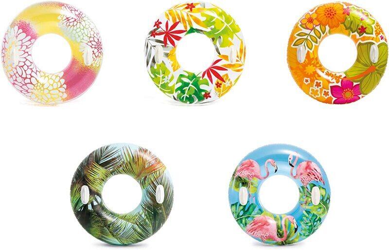 

Intex Transparent Swim Ring, Multicolour