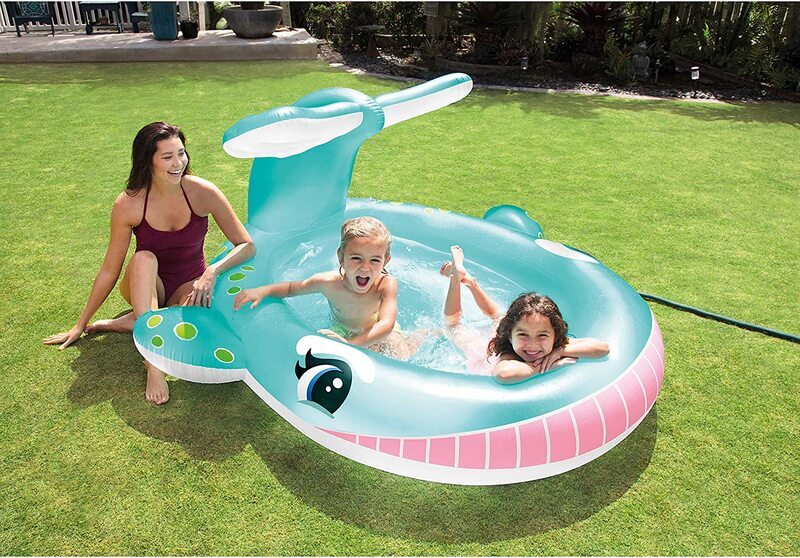 Intex Recreation Corp Pool Whale Spray, 57440EP E, Multicolour