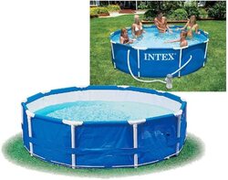 Intex Metal Frame Pool Set, 28212, Blue