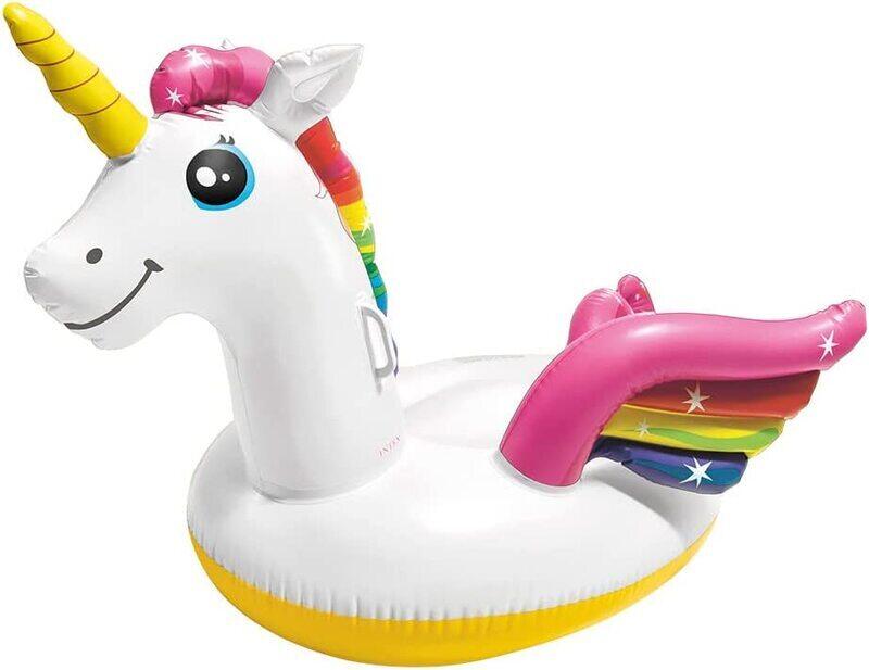 Intex Unicorn Pool Floater Unicorn Rideon, 57561, Large, Multicolour